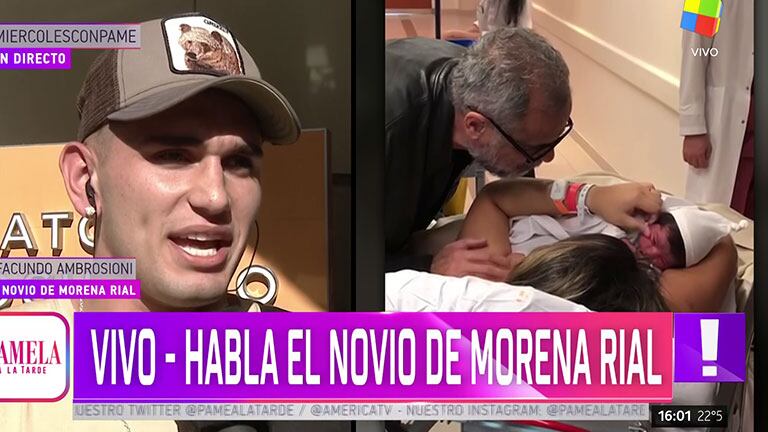 Facundo Ambrosioni habló de cómo el nacimiento de Francesco Benicio influyó en la relación de Morena y Jorge Rial: "Vino a unir"