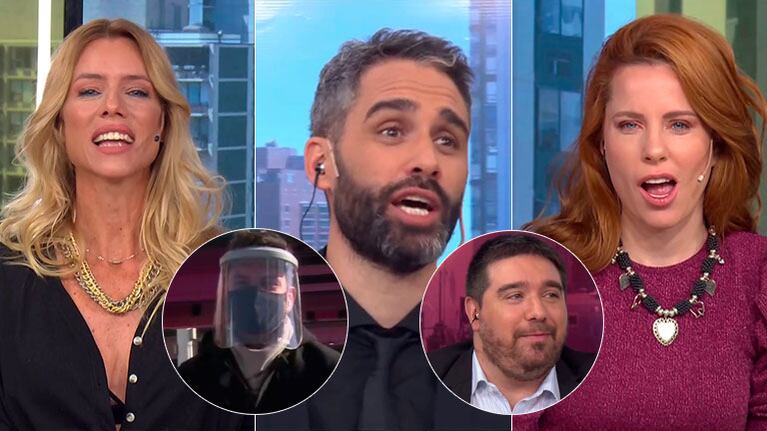 Pollo Álvarez aseguró que Nicole Neumann 'bebotea' a sus compañeros de Nosotros a la Mañana