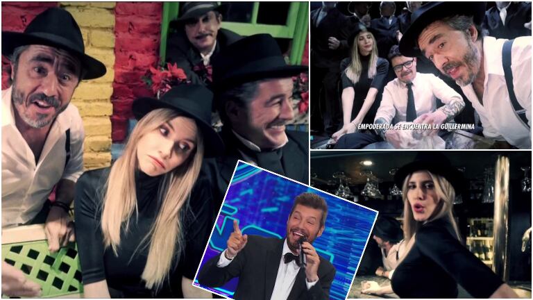 Guillermina Valdes partició en el regreso de Los Tangueros en ShowMatch