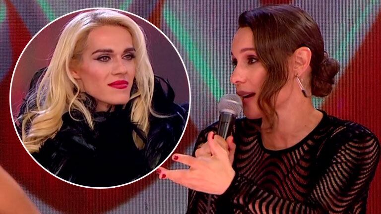 Pampita llamó Mariano a Mariana Genesio Peña en ShowMatch y se disculpó en vivo