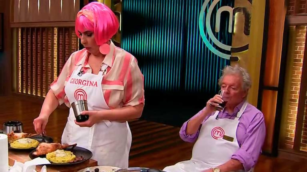 Georgina Barbarossa quejó del desempeño de Pepe Cibrián en MasterChef Celebrity