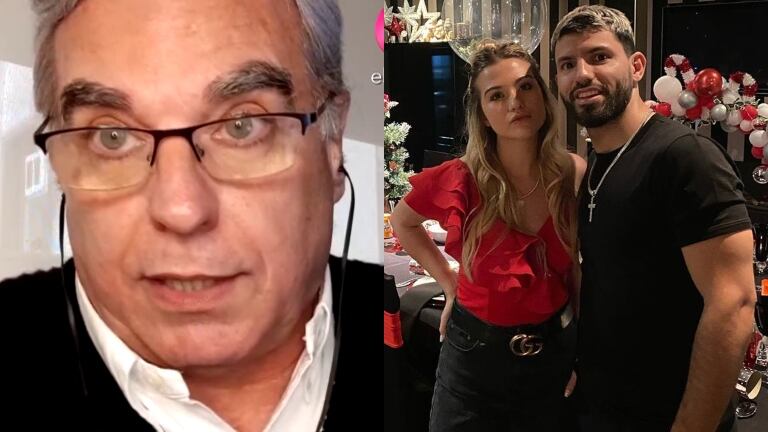 Carlos Montin, picante sobre el Kun Agüero y su relación con Sofía Calzetti: "Es un sometido a la pollera de su novia"