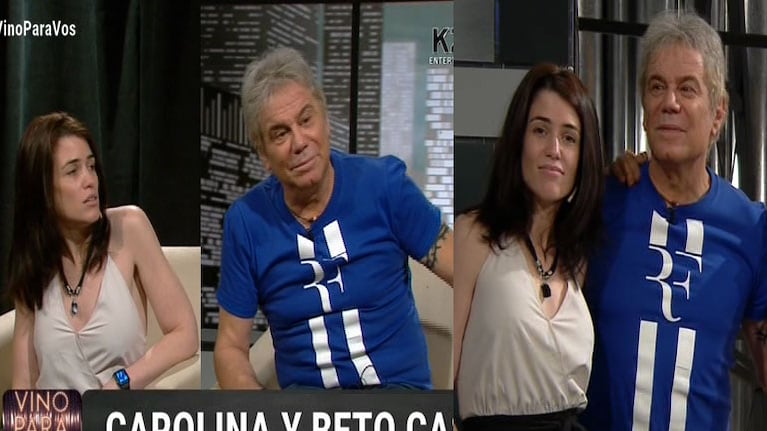 La primera entrevista de Beto Casella y Carolina Wyler
