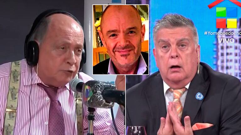 ¡Qué momento! Chiche Gelblung discutió a los gritos con Luis Ventura por el Dr. Mühlberger