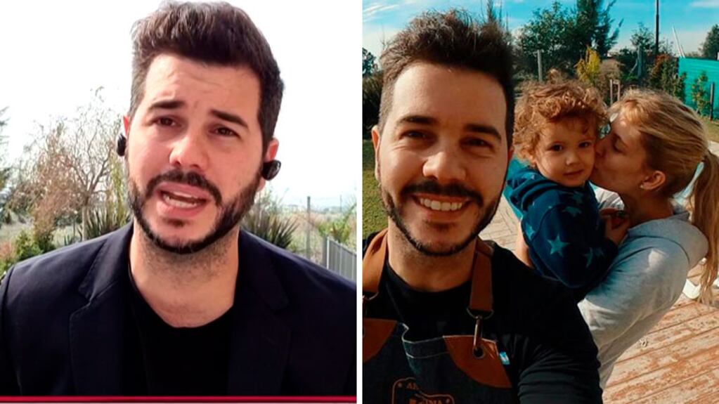 Nicolás Magaldi aislado en su casa por una fiebre persistente de su hijo: debieron hisoparlo por coronavirus
