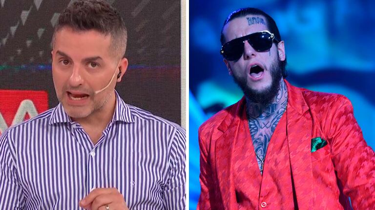 Ángel de Brito reveló por qué la Policía fue a notificar a Alexander Caniggia en el Cantando