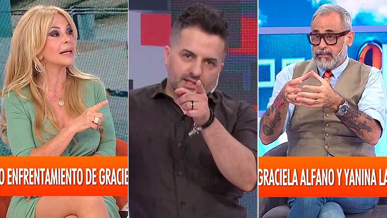Graciela Alfano, contra Ángel de Brito en Intrusos: "Tiene un estilo espantoso y se lo dije en la cara"