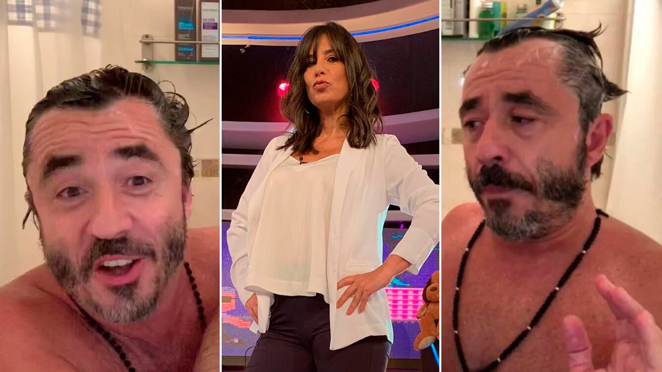 Picante frase en vivo de Edith Hermida a Pablo Granados: "Yo voy a ducharme con vos y para darle realismo, me pongo en bolas"