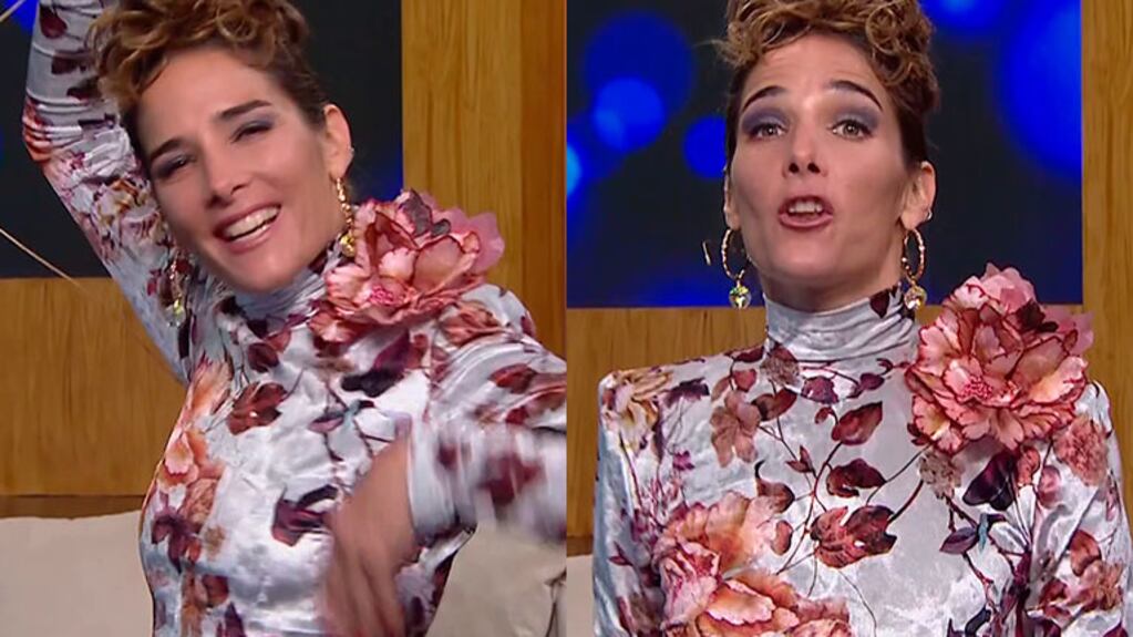 Juana Viale entró a La Noche de Mirtha cantando "Libre soy"