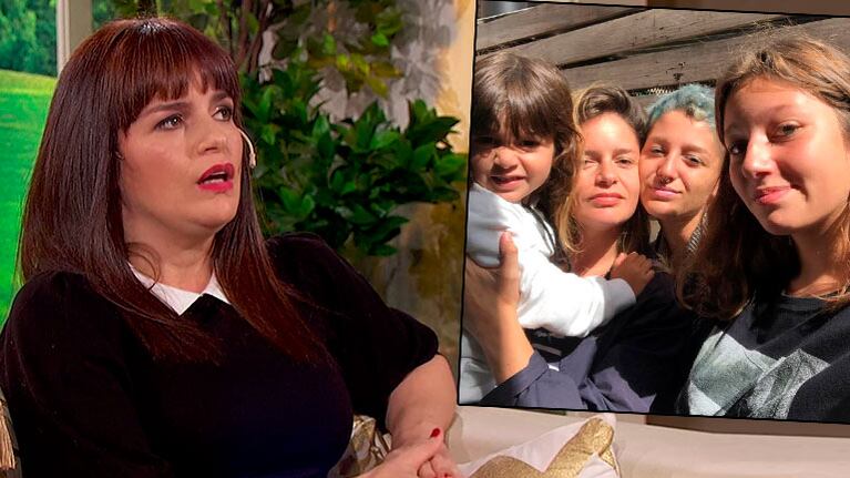 Romina Richi habló de sus tres hijas, frutos de distintas relaciones, y reconoció: "Todos son hermosos padres"