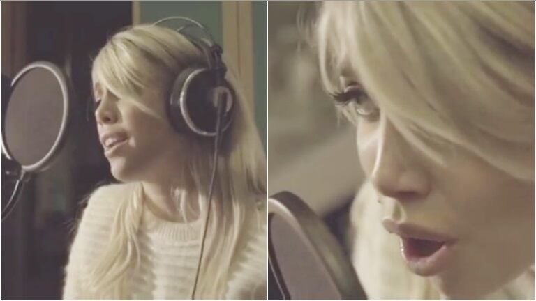 La nueva faceta de Wanda Nara como cantante