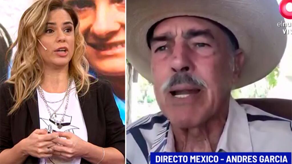 ¡Se picó! Incómodo momento de Marina Calabró, maltratada en vivo por un actor mexicano
