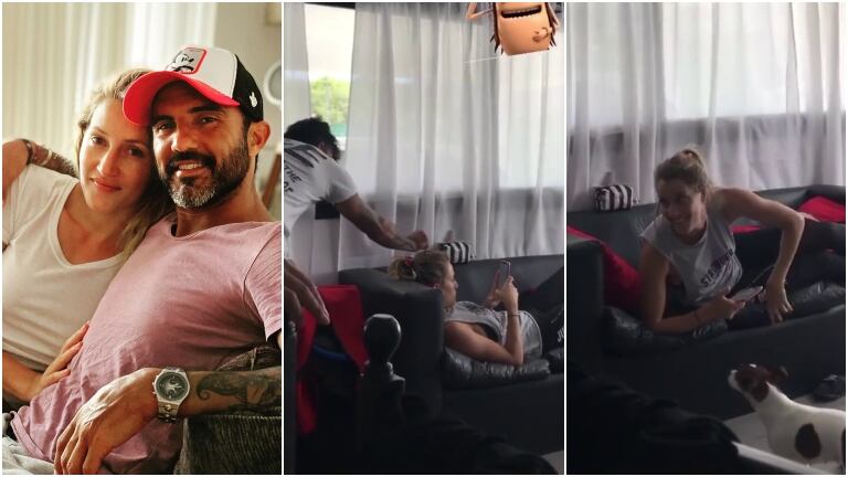 La broma de Cubero a Mica Viciconte tras instalarse en Carlos Paz: "Eso pasa por usar tanto el celular"