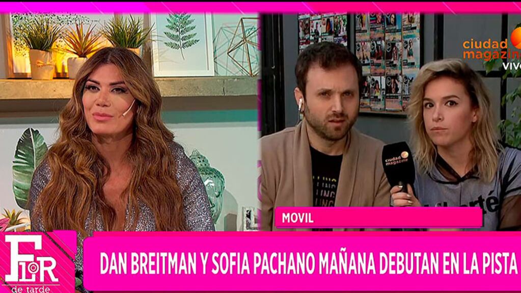 Sofía Pachano y Dan Breitman hablaron de las versiones de pelea