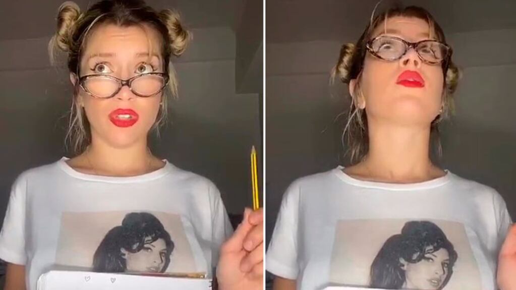 Laurita Fernández mostró su primera publicación en TikTok