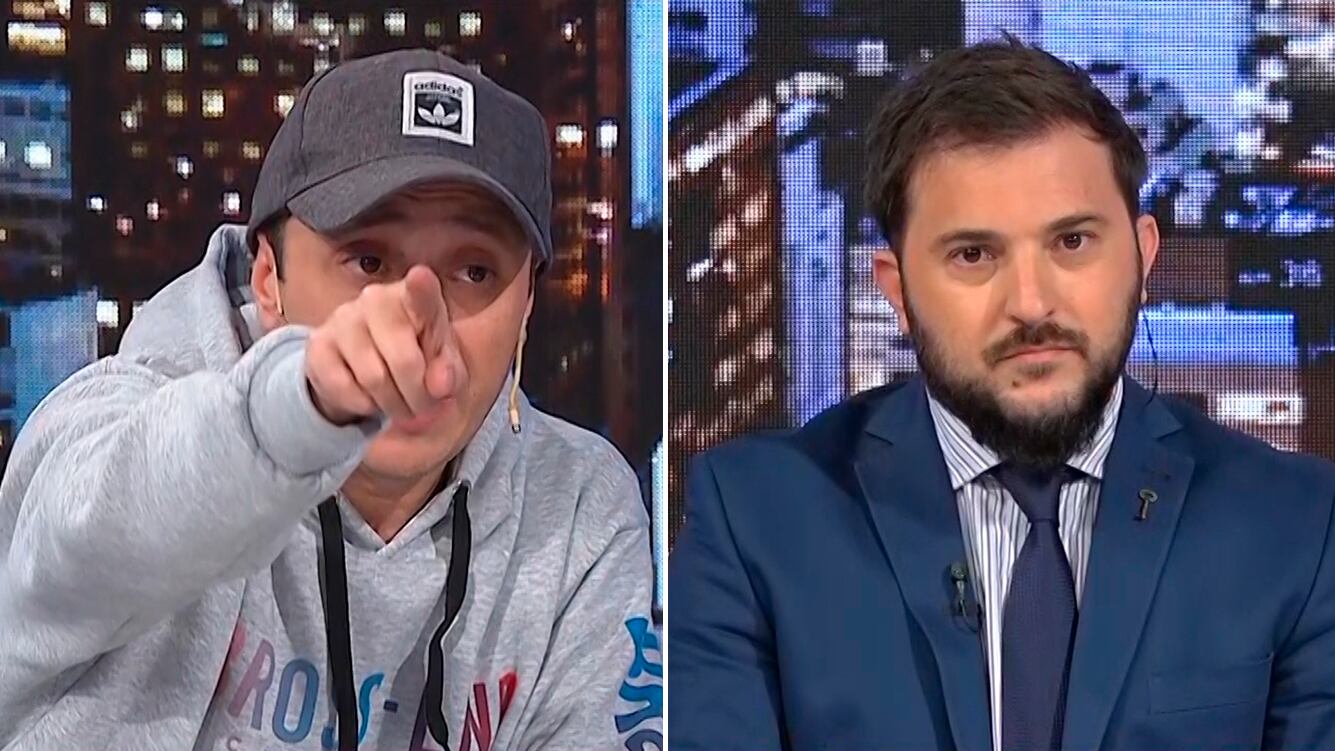 Duro cruce entre El Dipy y Diego Brancatelli en Intratables: "Me cree más la gente a mi que a vos"