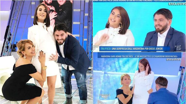 Diego Maradona Junior reveló que su primer hijo se llamará... ¡Diego Matías!