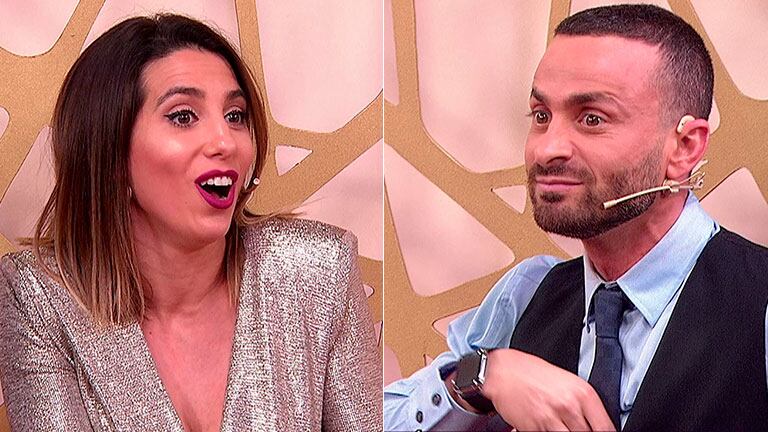 El piropo ultra hot de Cinthia Fernández a Martín Baclini, tras 9 meses sin verse