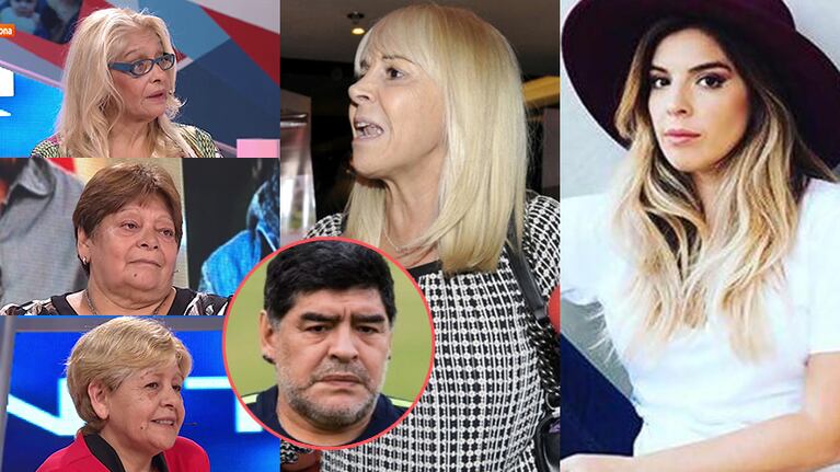 Las hermanas de Diego Maradona visitaron Intrusos