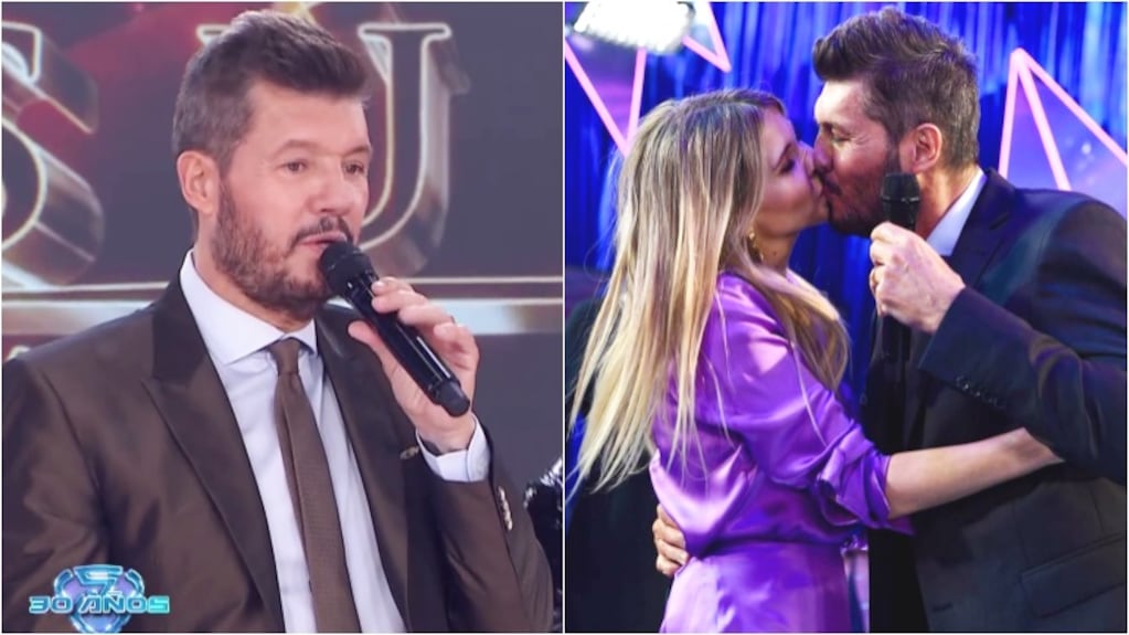 Marcelo Tinelli y el día que le dio el anillo de compromiso a Guillermina Valdés