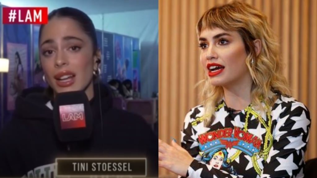 Tini Stoessel, sobre la gran relación que tiene Lali Esposito: "Nuestros encuentros fueron recontra lindos"