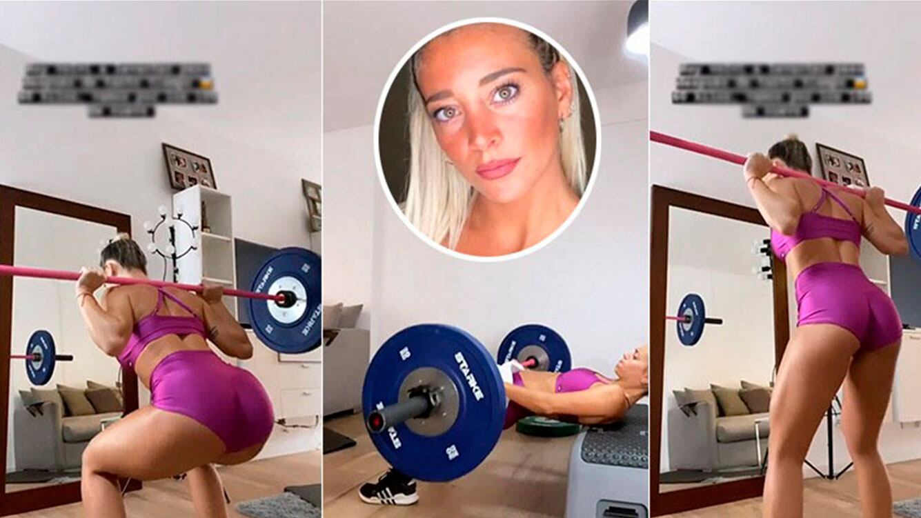 Sol Pérez mostró su exigente entrenamiento y su cuerpo súper trabajado: "Hoy volví a levantar 60 kilos"