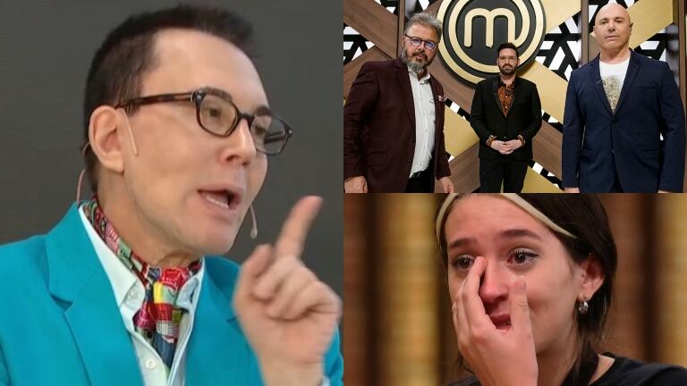 Polino criticó al jurado por la decisión de Leticia Siciliani en MasterChef: "La presionaron porque no quisieron echarla a Analía Franchín"