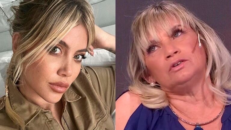 La picante pregunta de Wanda Nara sobre la madre de L-Gante por su entrevista a Socios del Espectáculo
