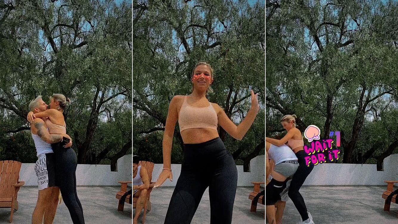 Stefi Roitman estaba bailando el nuevo tema de Ricky Montaner ¡y él se bajó los pantalones!: "Prometido, guapote y exhibicionista"