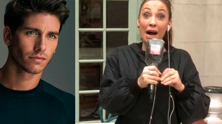 Pícara respuesta de Ernestina Pais en LAM cuando le preguntaron por el rumor de affaire con Vico D'Alessandro