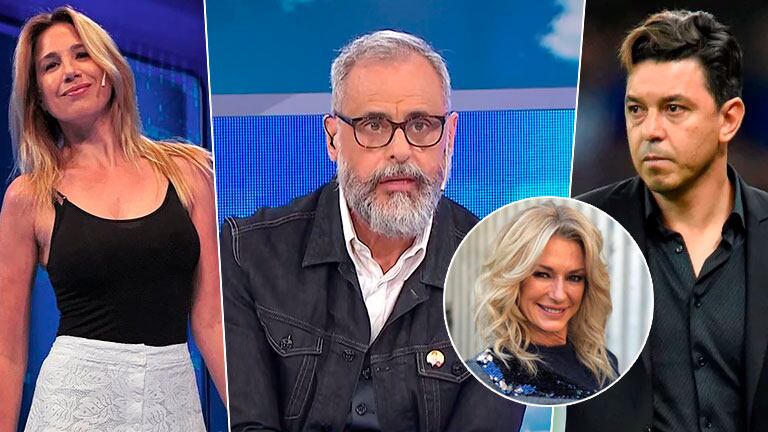 Picante versión de Jorge Rial en Intrusos sobre el rumor de romance de Gallardo y Alina Moine que anunció Yanina Latorre