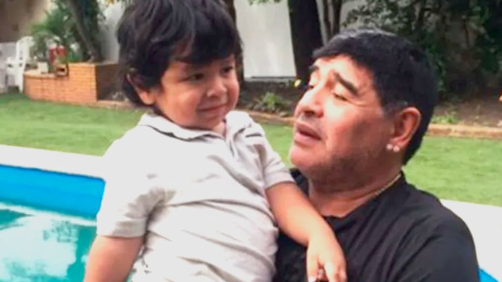 Así fue la reacción de Dieguito Fernando cuando se enteró de la muerte de Maradona