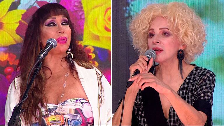 Tenso cruce de Moria Casán y Nacha Guevara
