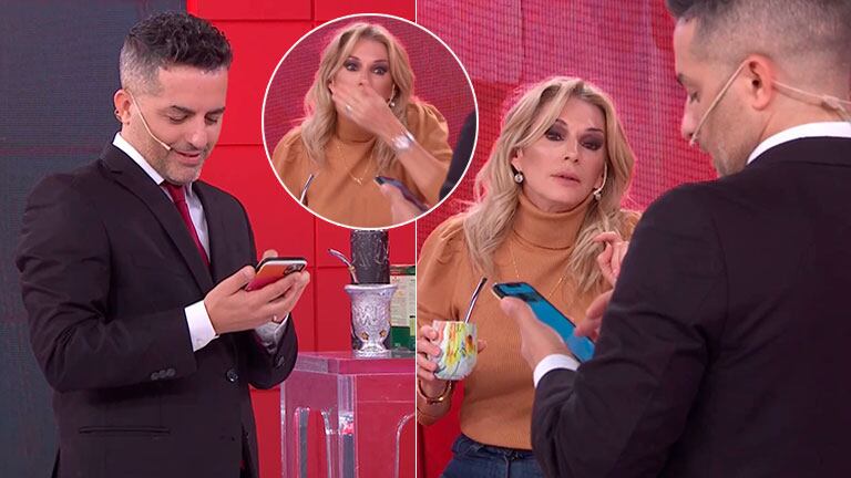 ¡Ese chat arde! Ángel de Brito le agarró el celular a Yanina Latorre y expuso cosas tremendas de un grupo de WhatsApp
