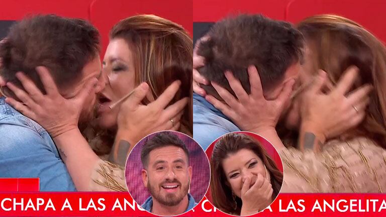 El súper beso de Andrea Taboada a Fede Bal en LAM
