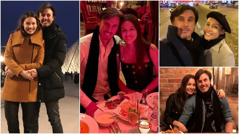 El álbum íntimo de Pampita junto a Roberto García Moritán en su luna de miel en París