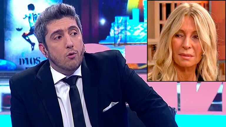 Jey Mammon y un filoso comentario al aire ¿para Cris Morena?