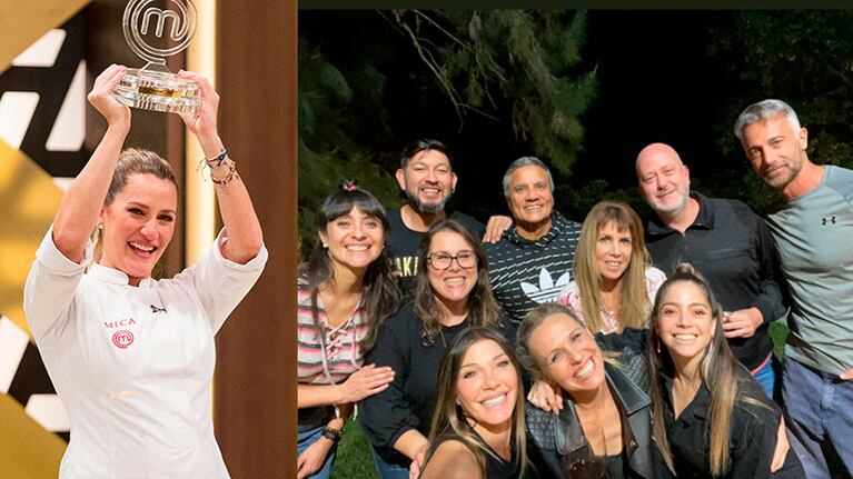Los excompañeros de Mica Viciconte de MasterChef Celebrity esperaron el resultado de la final juntos