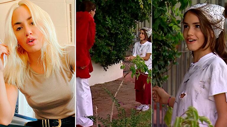 ¡Furor en redes! La reacción de Lali tras la aparición de Robertita, su entrañable personaje en Floricienta