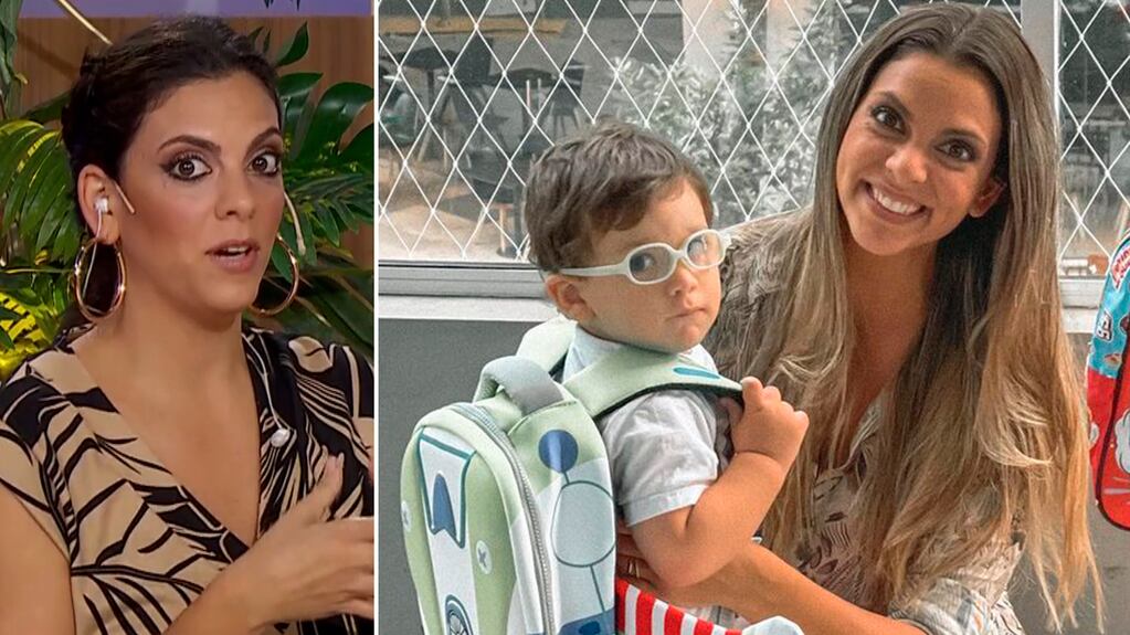 Belu Lucius explicó cómo es el trastorno en la vista que tiene su hijo menor: "El ojo vago"