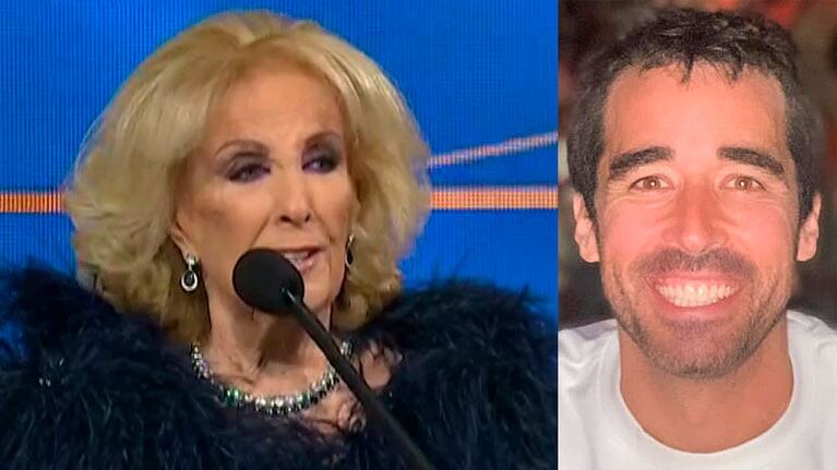 El reclamo de Mirtha Legrand a Nacho Viale en pleno Martín Fierro 2023