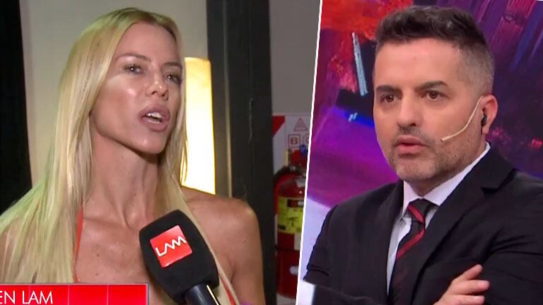 ¡Sin filtro! Nicole Neumann, lapidaria con Ángel de Brito