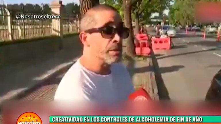 La verdad sobre el video viral del conductor demorado por alcoholemia en Año Nuevo