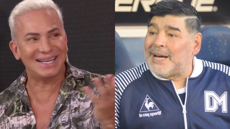 Flavio Mendoza habó de su desconocida amistad con Diego Maradona: "Me llamó por teléfono para decirme que era lo más divertido del Bailando"