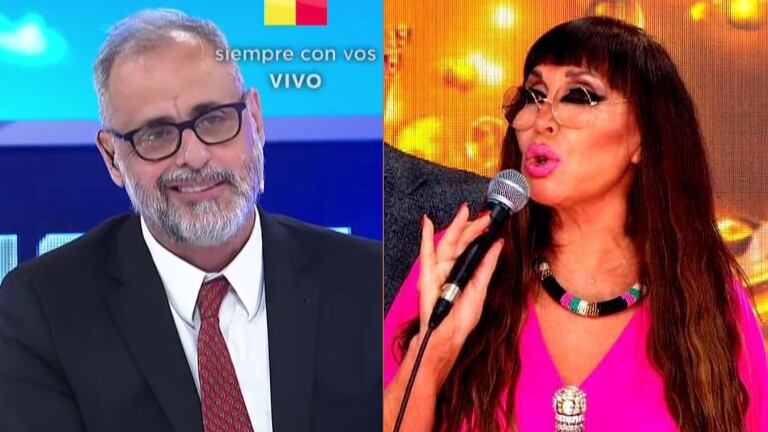 El particular halago de Jorge Rial a Moria Casán: "Es una mala querible"