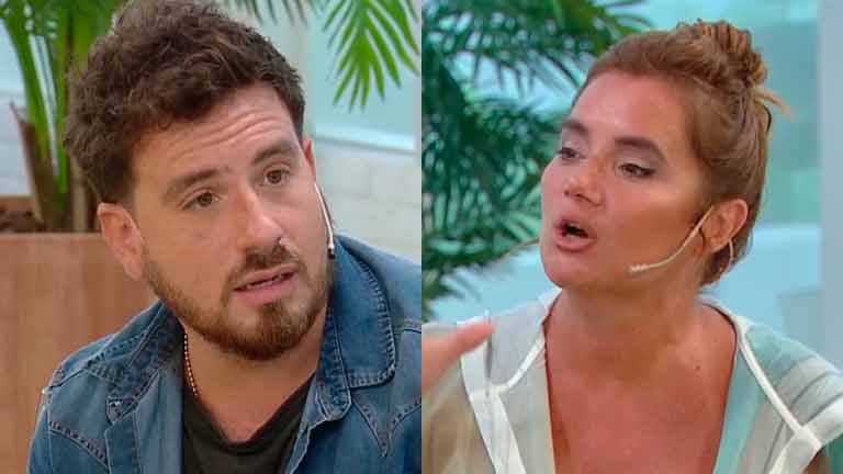 Nancy Pazos y una frase fuerte a Fede Bal en vivo: "Te he odiado"