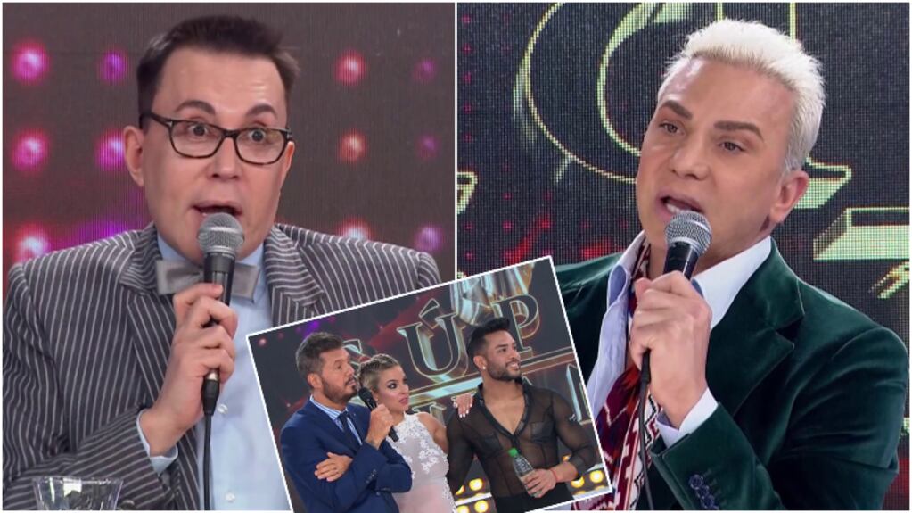 Polino y Flavio Mendoza se cruzaron en ShowMatch por el nuevo bailarín de Ailén Bechara