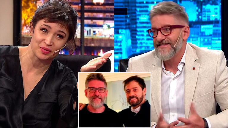 Luis Novaresio, sorprendido en vivo por un comentario de Julia Mengolini sobre su novio