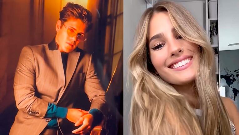 Así reaccionó Julieta Poggio al ver a Marcos Ginocchio debutando como modelo