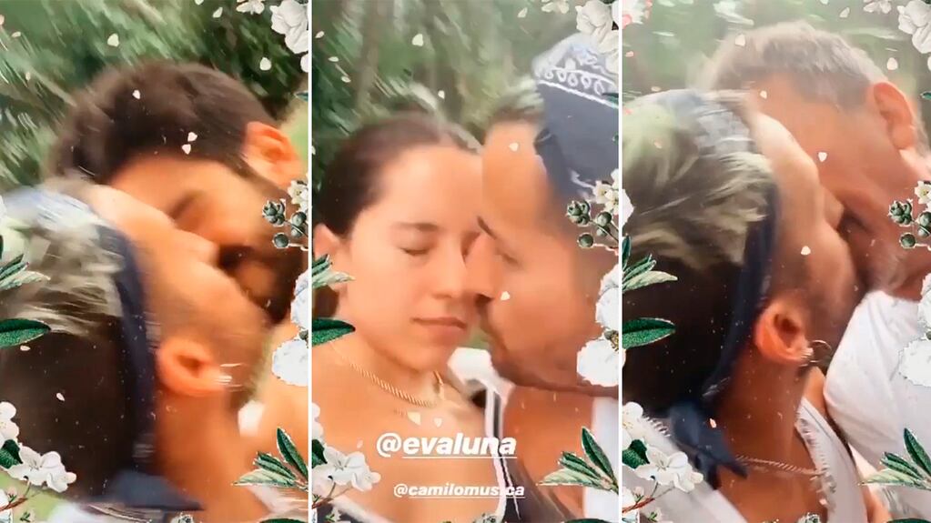 El extraño challenge de Ricky Montaner: besó en la boca a su cuñado Camilo, asu hermana Evaluna y a su papá